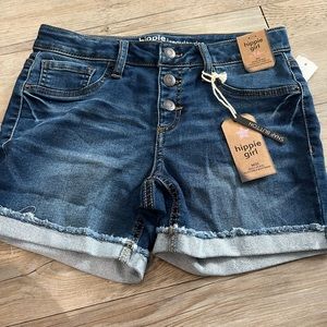 Jean shorts, never used